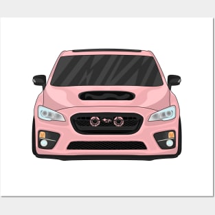 WRX PINK Posters and Art